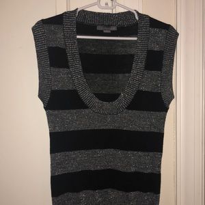 Black and Sparkly Silver/Gray Sweater Dress